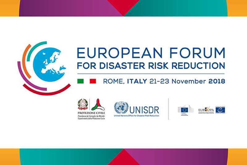 EFDRR-European Forum for Disaster Risk Reduction / 2018